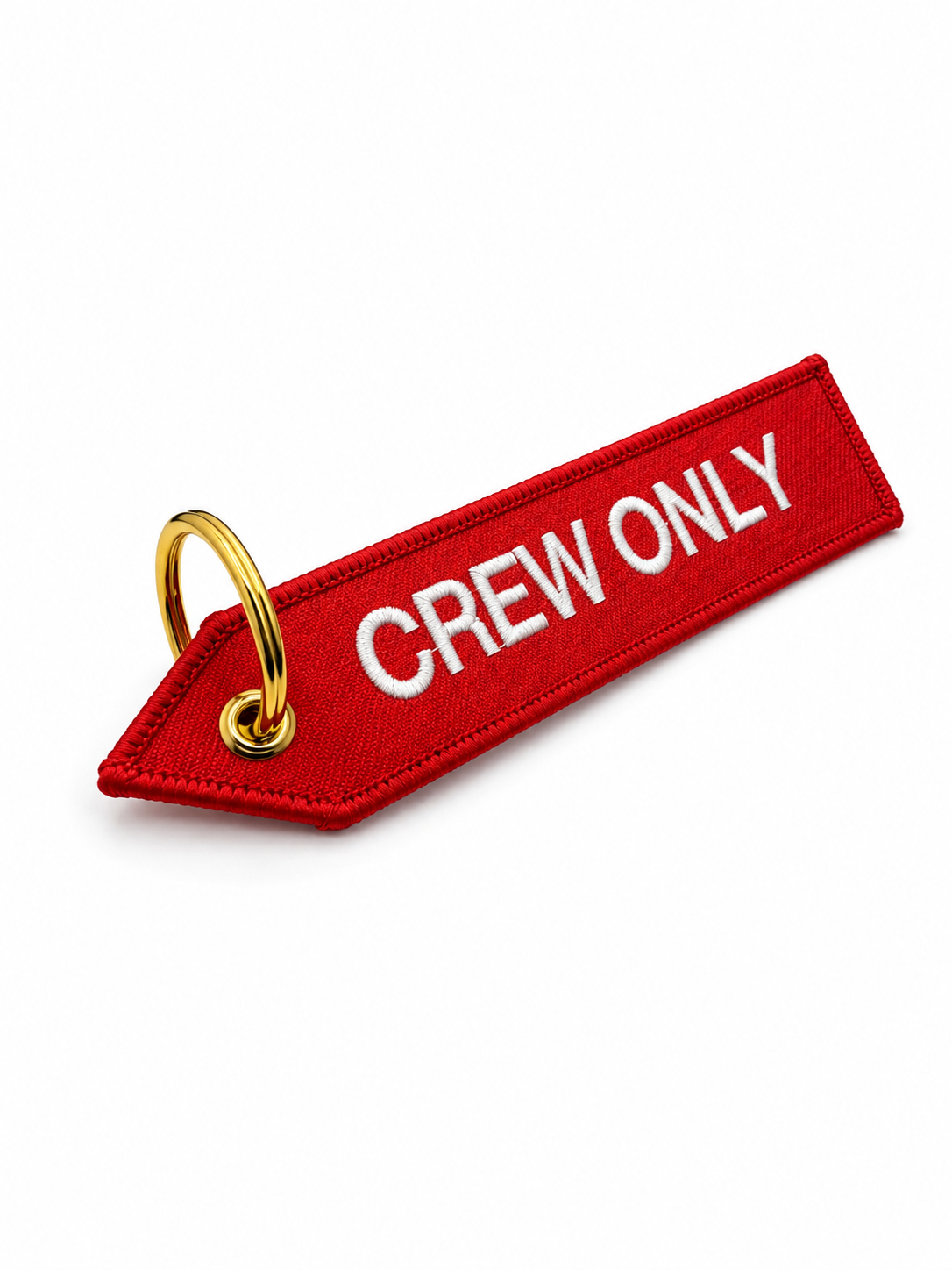 Roter "Crew Only" Key Chain für Stewardess und Pilot