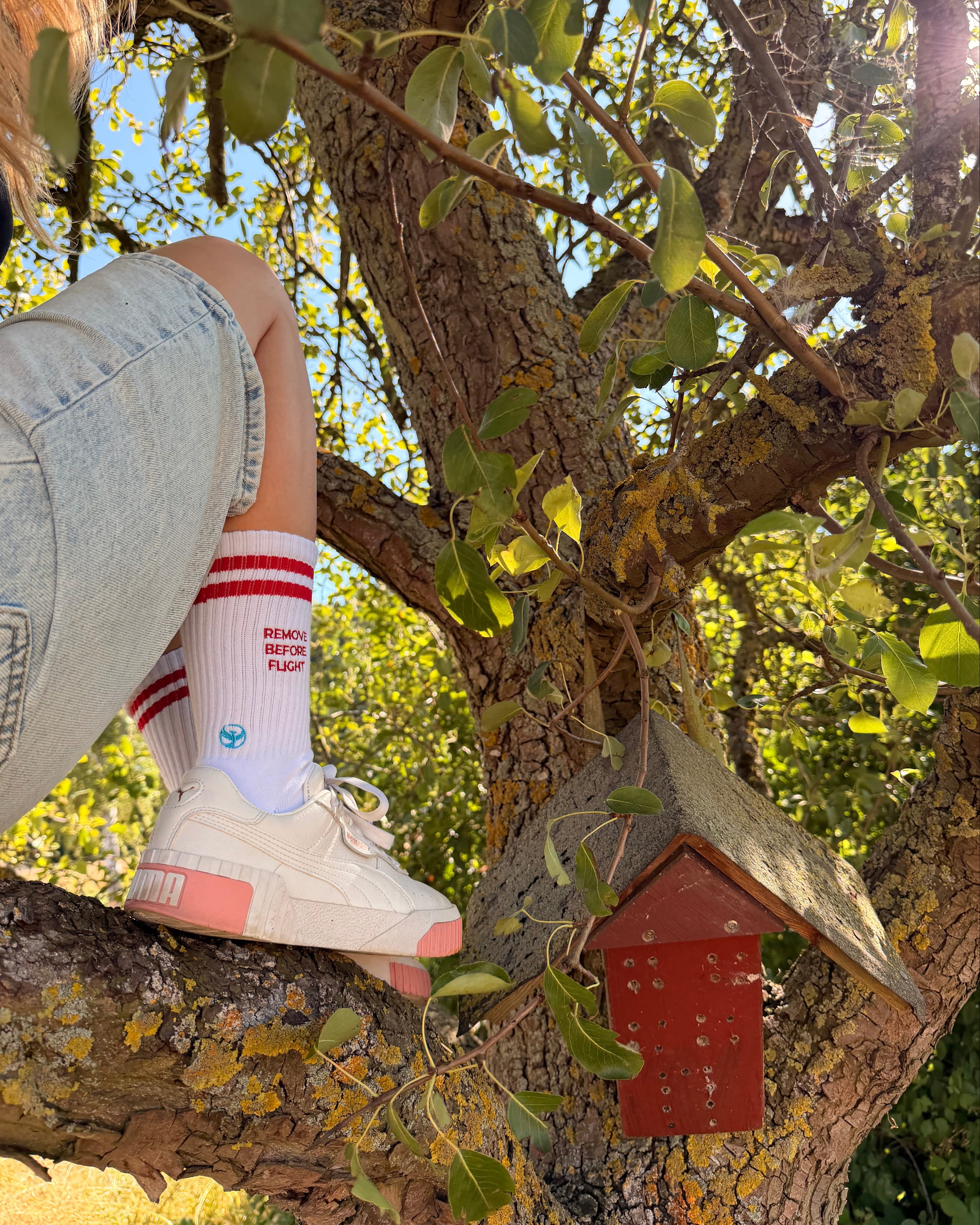 REMOVE BEFORE FLIGHT - Socken